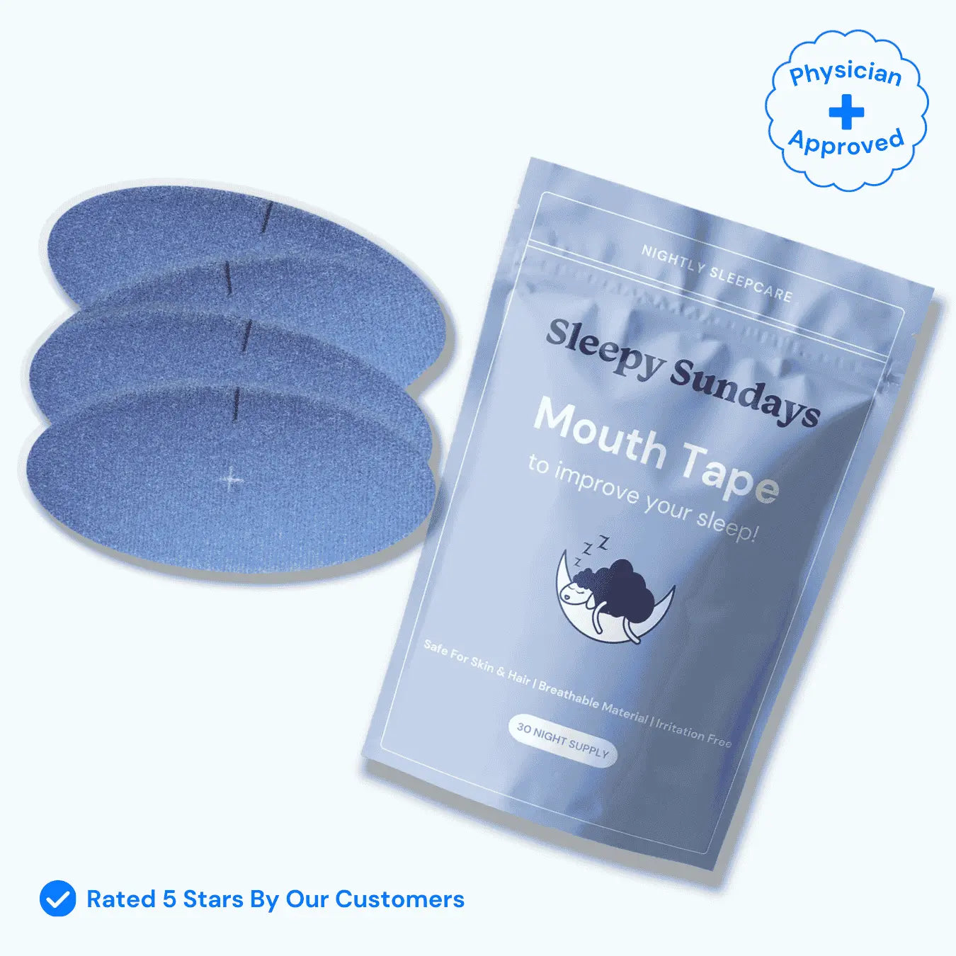 Sleepy Sundays Mouth Tape